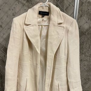 ANNE KLEIN WOOL MIDI LENGTH COAT